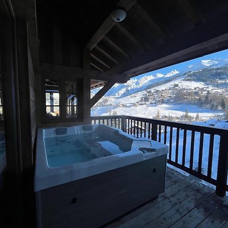 Chalet Pour 8 Avec Cheminee, Proche Des Pistes, Wifi, Garage, Non Fumeur - Fr-1-304-110 La Clusaz Exterior foto