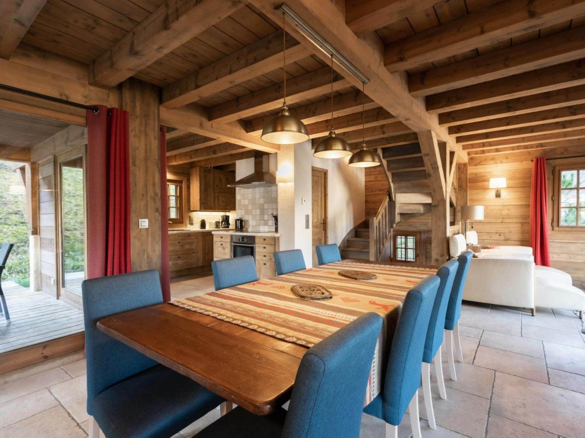 Chalet Pour 8 Avec Cheminee, Proche Des Pistes, Wifi, Garage, Non Fumeur - Fr-1-304-110 La Clusaz Exterior foto