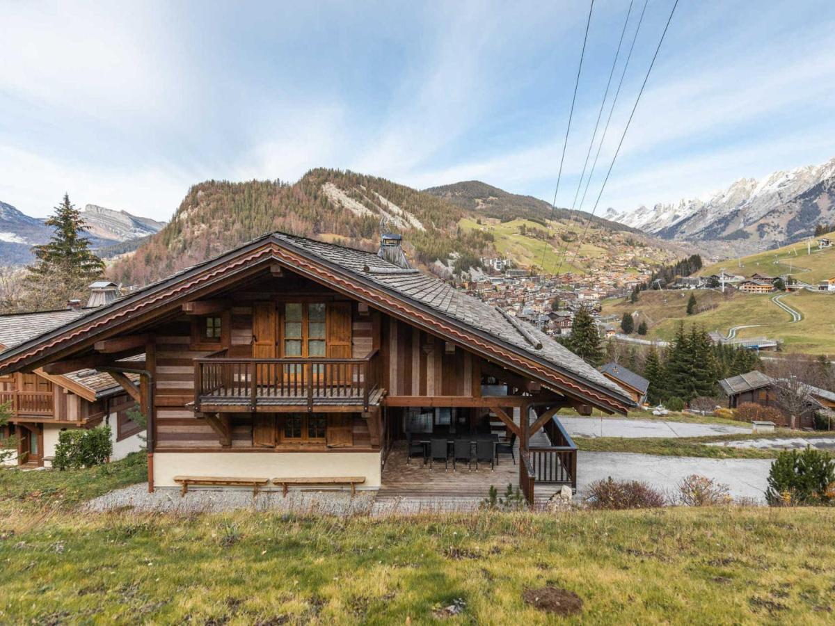 Chalet Pour 8 Avec Cheminee, Proche Des Pistes, Wifi, Garage, Non Fumeur - Fr-1-304-110 La Clusaz Exterior foto