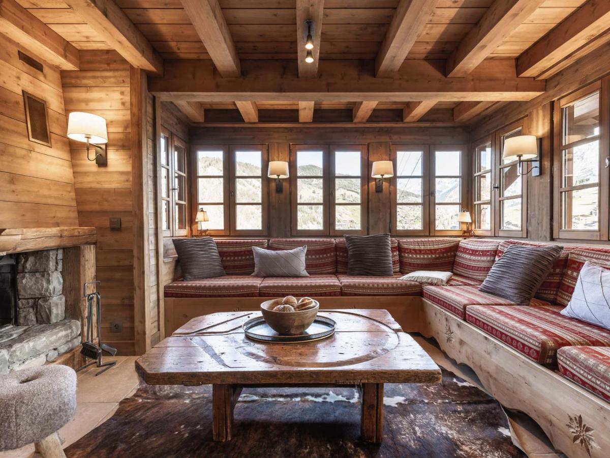 Chalet Pour 8 Avec Cheminee, Proche Des Pistes, Wifi, Garage, Non Fumeur - Fr-1-304-110 La Clusaz Exterior foto