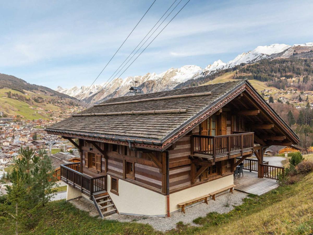 Chalet Pour 8 Avec Cheminee, Proche Des Pistes, Wifi, Garage, Non Fumeur - Fr-1-304-110 La Clusaz Exterior foto