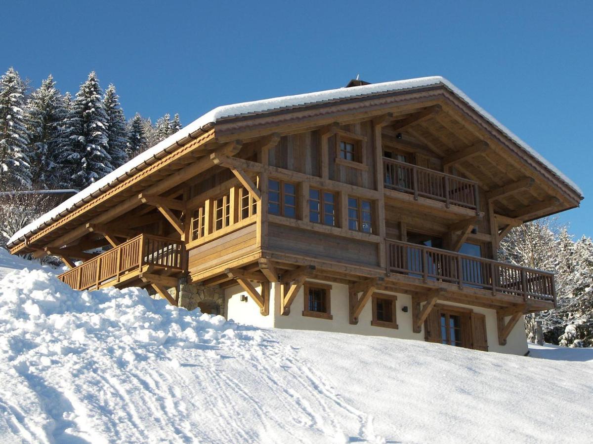 Chalet Pour 8 Avec Cheminee, Proche Des Pistes, Wifi, Garage, Non Fumeur - Fr-1-304-110 La Clusaz Exterior foto
