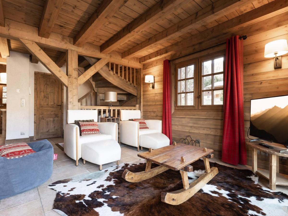 Chalet Pour 8 Avec Cheminee, Proche Des Pistes, Wifi, Garage, Non Fumeur - Fr-1-304-110 La Clusaz Exterior foto