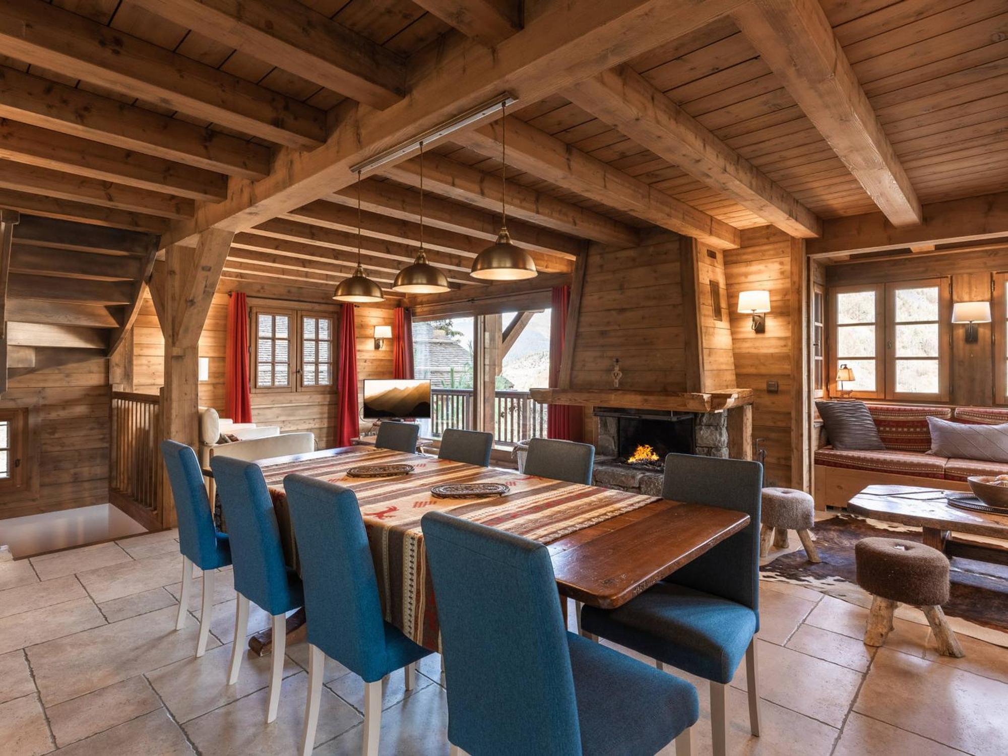 Chalet Pour 8 Avec Cheminee, Proche Des Pistes, Wifi, Garage, Non Fumeur - Fr-1-304-110 La Clusaz Exterior foto