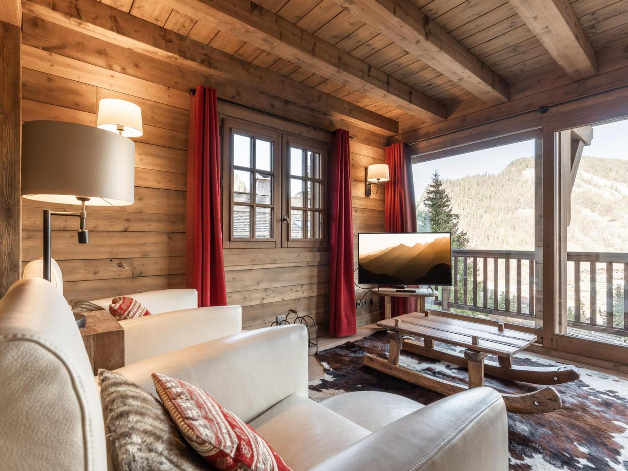 Chalet Pour 8 Avec Cheminee, Proche Des Pistes, Wifi, Garage, Non Fumeur - Fr-1-304-110 La Clusaz Exterior foto