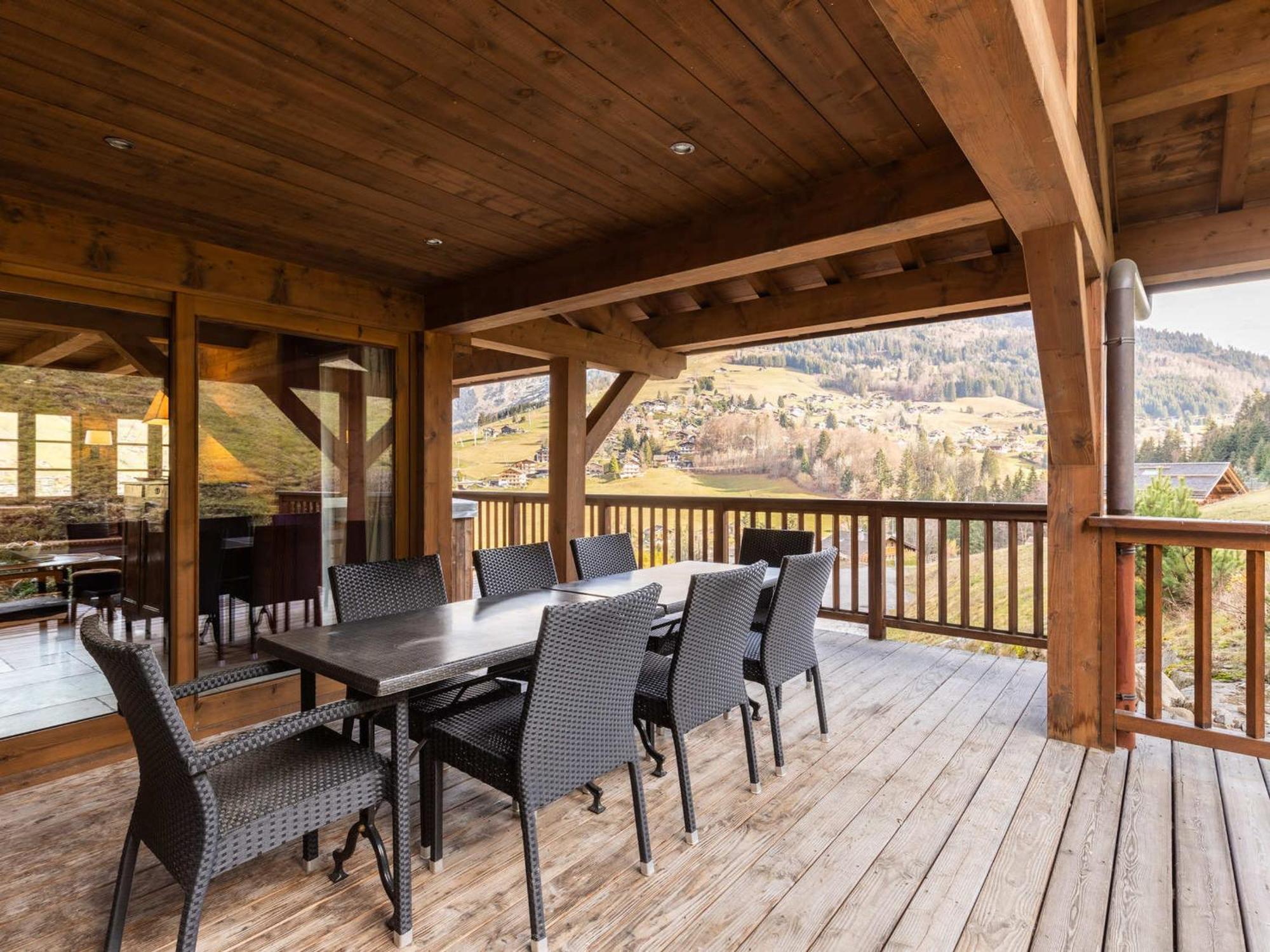 Chalet Pour 8 Avec Cheminee, Proche Des Pistes, Wifi, Garage, Non Fumeur - Fr-1-304-110 La Clusaz Exterior foto