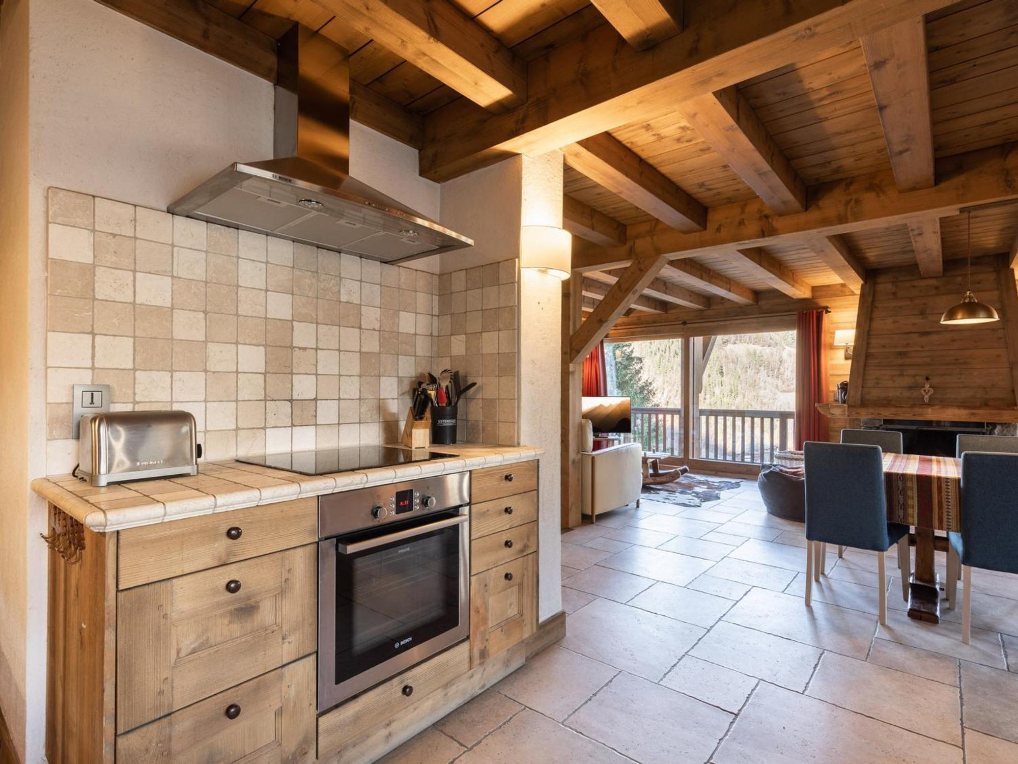 Chalet Pour 8 Avec Cheminee, Proche Des Pistes, Wifi, Garage, Non Fumeur - Fr-1-304-110 La Clusaz Exterior foto